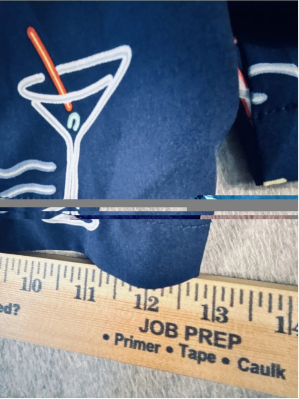 Chubbies Swim Trunks XXL Blue Flamingo Cocktail 5.5